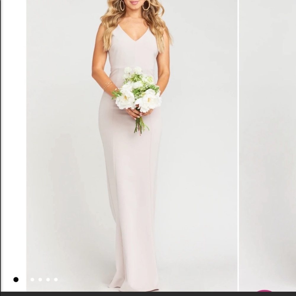 Show Me Your Mumu Dress in Show Me the Ring Stretch Crepe